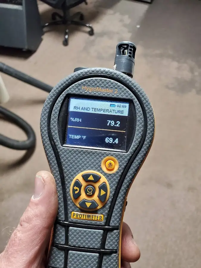 Moisture meter humidity assessment for Fire & Smoke Damage Restoration in Nederland